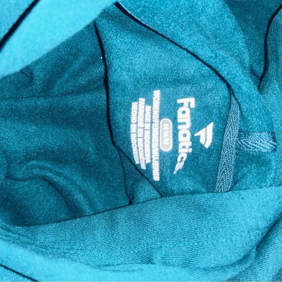 New Nfl Philadelphia eagles woman green hoody hoodie medium M - Picture 3 of 3